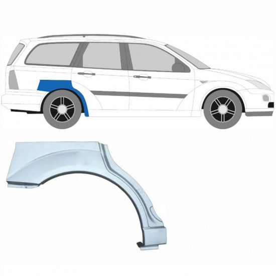 Galinė arka už Ford Focus 1998-2007 / Kairė + Dešinė / COMBI / Rinkinys 6292