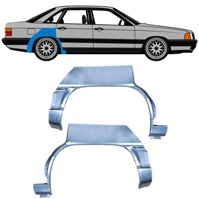 Galinė arka už Audi 100 C3 1982-1990 / Kairė + Dešinė / Rinkinys 9993