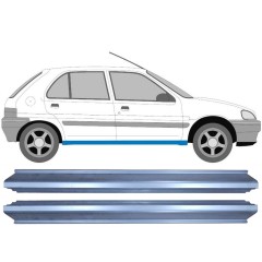 Slenkstis, apatinė už Peugeot 106 1991-2003 / Rinkinys 11334