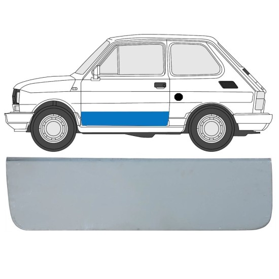 Priekinių durų už Fiat 126p 1972-2000 / Kairė 17261