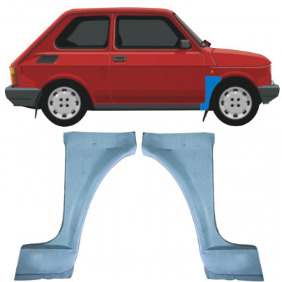 Sparno apatinė dalis už Fiat 126p 1994-2000 / Rinkinys 11222