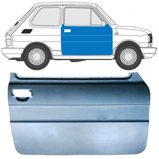 Priekinių durų už Fiat 126p 1985-1994 / Dešinė 7570