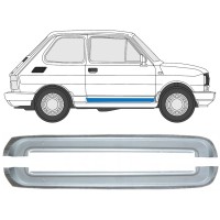 Priekinių durų vidinė dalis už Fiat 126p 1972-2000 / Kairė + Dešinė / Rinkinys 17265