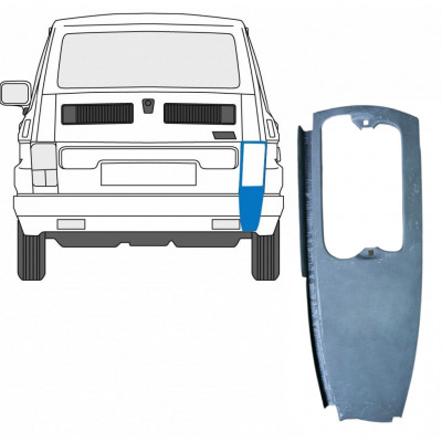 Galinis kampas už Fiat 126p 1972-2000 / Dešinė 7577