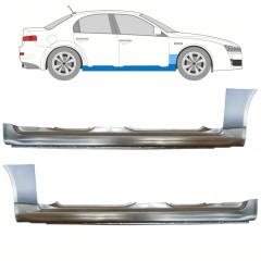 Visas slenkstis + priekinio sparno apatinė dalis už Alfa Romeo 159 2005-2012 / Kairė + Dešinė / Rinkinys 11301