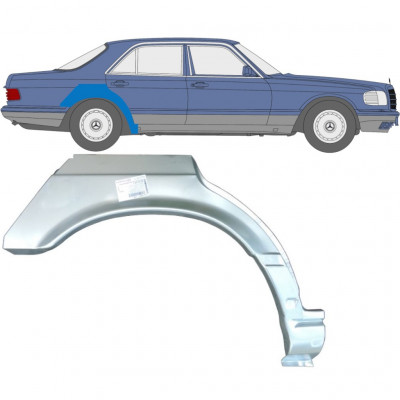 Galinė arka už Mercedes S-class 1979-1991 / Dešinė 6737