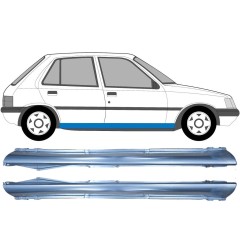 Visas slenkstis už Peugeot 205 1983-1998 / Kairė + Dešinė / Rinkinys 9550