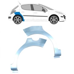 Galinė arka už Peugeot 207 207+ 2006- / Kairė + Dešinė / Rinkinys 9513