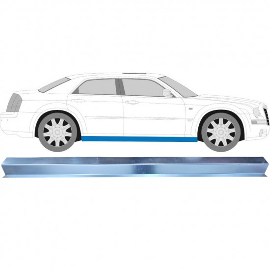 Slenkstis, apatinė už Chrysler 300c 2004-2011 / Kairė = Dešinė (simetriška) 6265