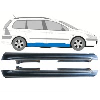 Visas slenkstis už Peugeot 307 2001-2008 / Kairė + Dešinė / COMBI / Rinkinys 16969
