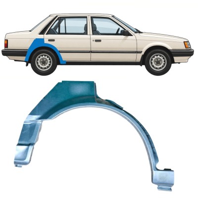 Galinė arka už Mazda 323 BF 1985-1989 / Dešinė 12956