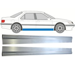 Slenkstis apatinė dalis už Peugeot 605 1989-1999 / Kairė + Dešinė / Rinkinys 15219