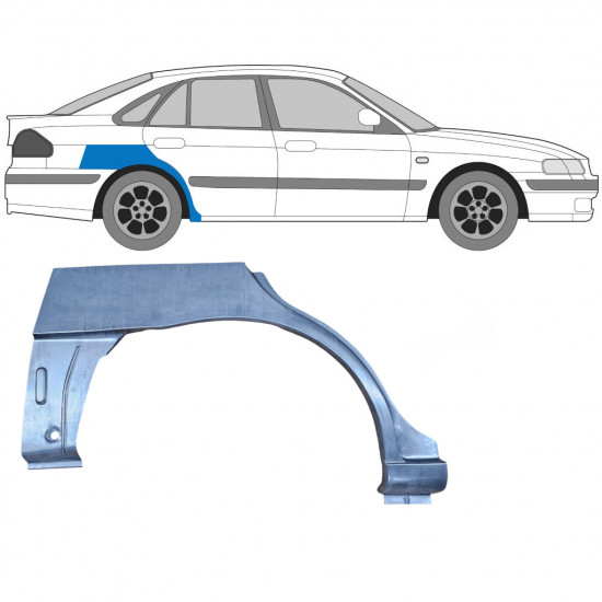 Galinė arka už Mazda 626 1997-2002 / Dešinė 6691