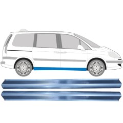 Slenkstis, apatinė už Peugeot 807 2002-2014 / Kairė + Dešinė / Rinkinys 10494
