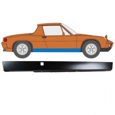 Visas slenkstis už Porsche 914 1969-1976 / Dešinė 12733