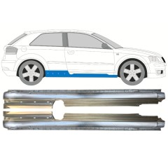 Visas slenkstis už Audi A3 8P 2003-2012 / Kairė + Dešinė / Rinkinys 14563