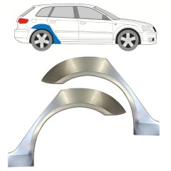 Galinė arka už Audi A3 8P 2003-2012 / Kairė + Dešinė / Rinkinys 15210