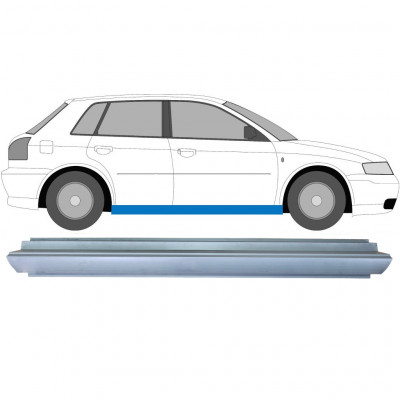 Slenkstis, apatinė už Audi A3 8L 1996-2003 / Kairė = Dešinė (simetriška) 6693