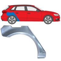 Galinė arka už Audi A3 8V 2012-2020 / Dešinė / HATCHBACK 17280