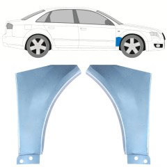Sparno apatinė dalis už Audi A4 B7 2004-2007 / Kairė + Dešinė / Rinkinys 15171