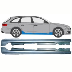 Visas slenkstis už Audi A4 B8 2007-2016 / Kairė + Dešinė / Rinkinys 10587
