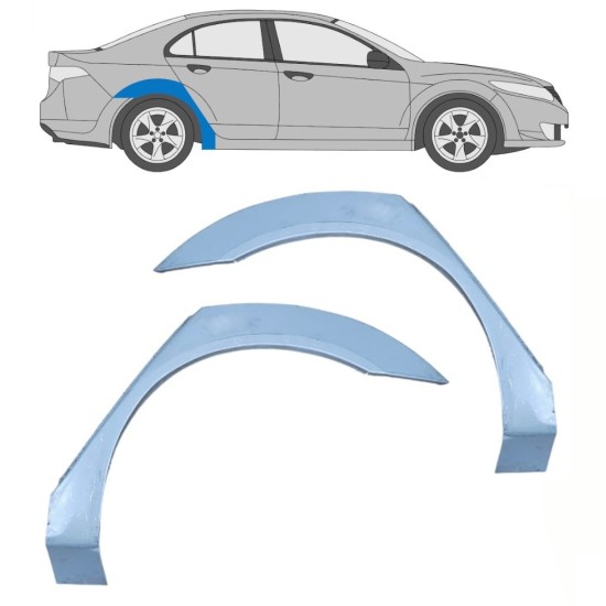 Galinė arka už Honda Accord 2008-2016 / Kairė + Dešinė / Rinkinys 16289