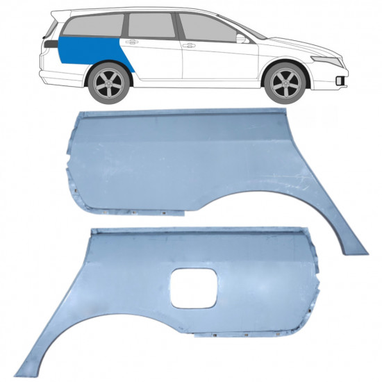 Galinė arka už Honda Accord 2002-2008 / Kairė + Dešinė / COMBI / Rinkinys 10408