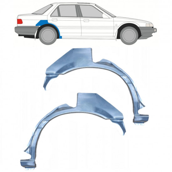 Galinė arka už Honda Accord 1985-1989 / Kairė + Dešinė / Rinkinys 9880