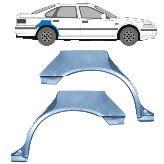 Galinė arka už Honda Accord 1993-1998 / Kairė + Dešinė / Rinkinys 10629