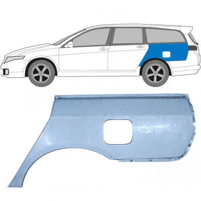 Galinė arka už Honda Accord 2002-2008 / Kairė / COMBI 6627