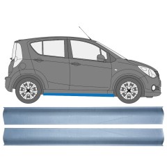 Slenkstis, apatinė už Opel Agila 2008-2015 / Kairė = Dešinė (simetriška) / Rinkinys 9799