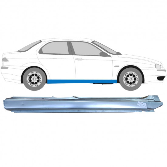 Visas slenkstis už Alfa Romeo 156 1997-2005 / Dešinė 5399