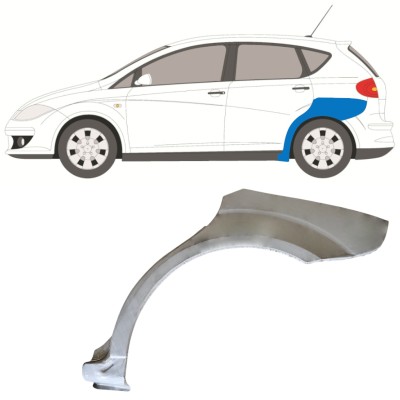 Galinė arka už Seat Altea 2004-2015 / Kairė 15047