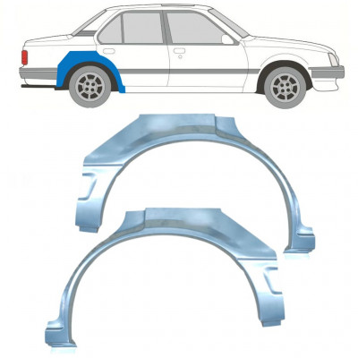 Galinė arka už Opel Ascona C / Vauxhall Cavalier 1981-1988 / Kairė + Dešinė / Rinkinys 9705