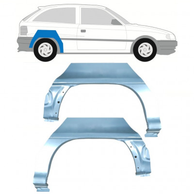 Galinė arka už Opel Astra 1991-2002 / Kairė + Dešinė / Rinkinys 9680