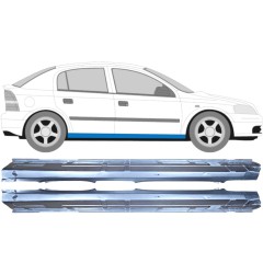 Visas slenkstis už Opel Astra G 1998-2009 / Kairė + Dešinė / Rinkinys 10565