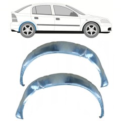 Vidinė galinė arka už Opel Astra G 1998-2009 / Kairė + Dešinė / Rinkinys 10633