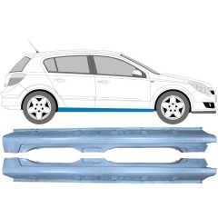 Visas slenkstis už Opel Astra H 2003-2014 / Kairė + Dešinė / Rinkinys 9289