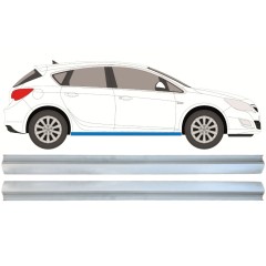 Slenkstis, apatinė už Opel Astra J 2009-2015 / Kairė = Dešinė (simetriška) / Rinkinys 15221