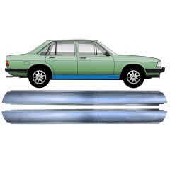 Slenkstis, apatinė už Audi 100 C2 1976-1982 / Kairė + Dešinė / Rinkinys 11734