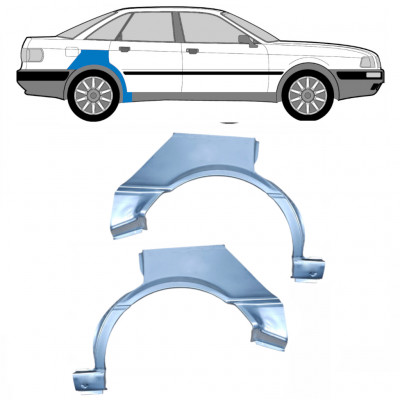 Galinė arka už Audi 80 B3 1986-1991 / Kairė + Dešinė / Rinkinys 6426