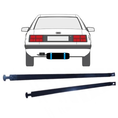 Kuro bako laikikliai už Audi 100 C3 1982-1990 14955