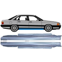 Visas slenkstis už Audi 100 C3 1982-1990 / Kairė + Dešinė / Rinkinys 6418