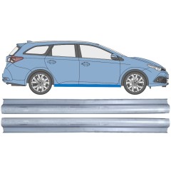 Slenkstis, apatinė už Toyota Auris 2013-2018 / COMBI / Rinkinys 12451