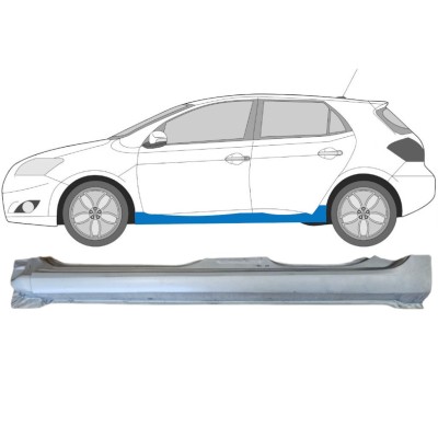 Visas slenkstis už Toyota Auris 2007-2012 / Kairė 15090