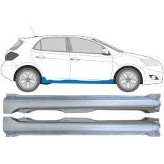 Visas slenkstis už Toyota Auris 2007-2012 / Kairė + Dešinė / Rinkinys 15091