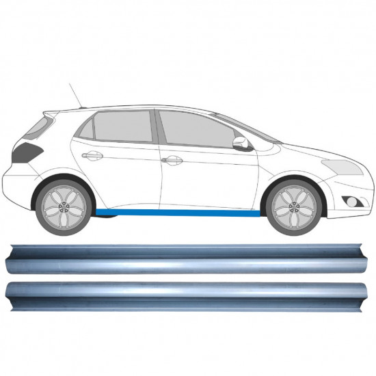 Slenkstis, apatinė už Toyota Auris 2007-2012 /  11379