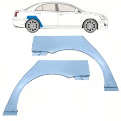 Galinė arka už Toyota Avensis T25 2003-2008 / Kairė + Dešinė / Rinkinys 10062