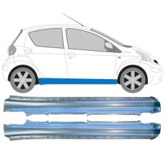 Visas slenkstis už Toyota Aygo 2005-2012 / Kairė + Dešinė / Rinkinys 11112
