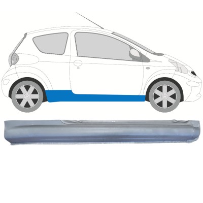 Visas slenkstis už Toyota Aygo 2005-2012 / Dešinė 14558